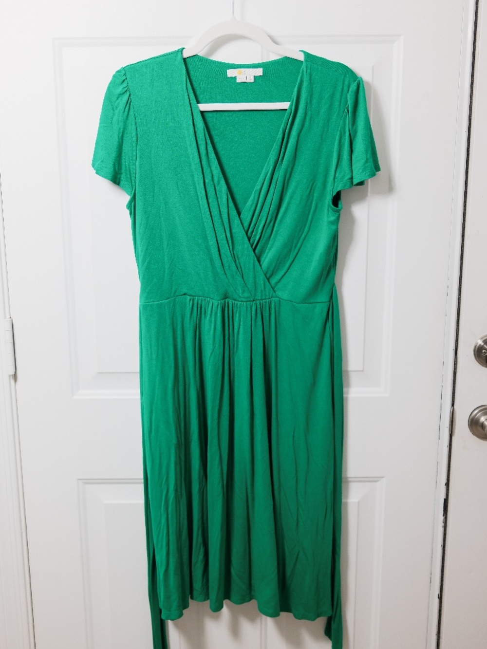 Boden Women’s Green Wrap Dress - Size 10